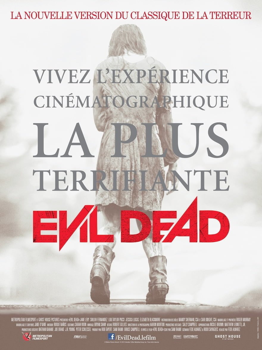 affiche de Evil Dead